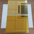 Goldspiegel Aluminium Verbundplatte